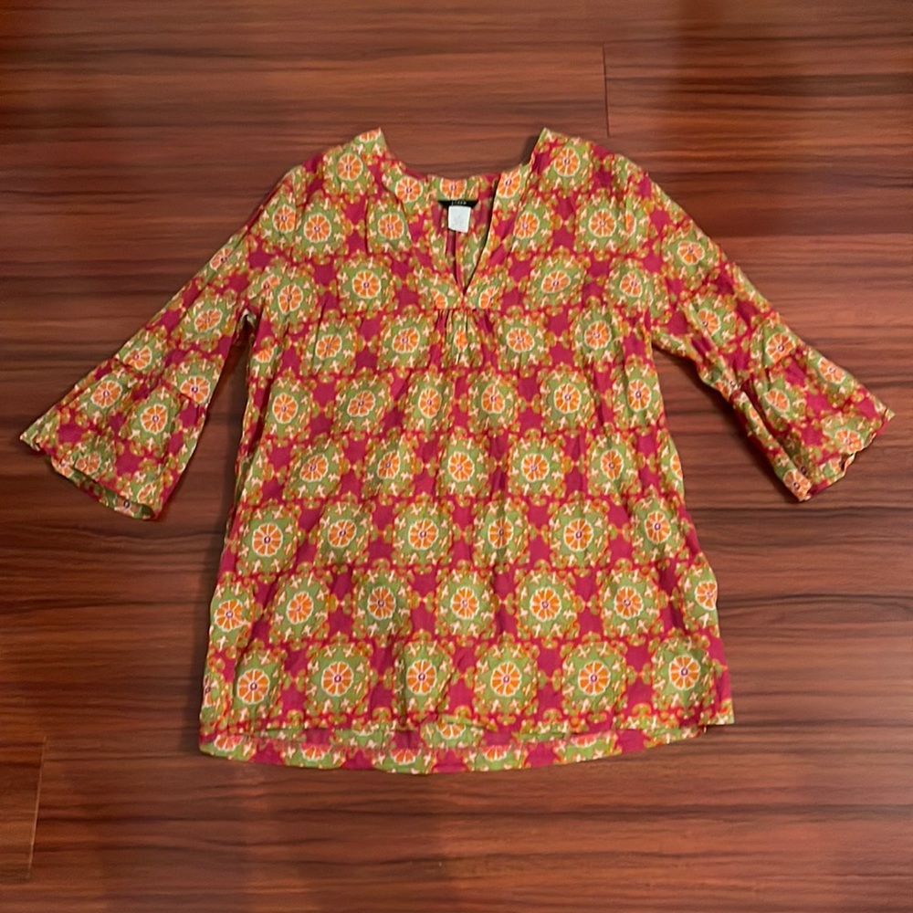 J Crew tunic style top